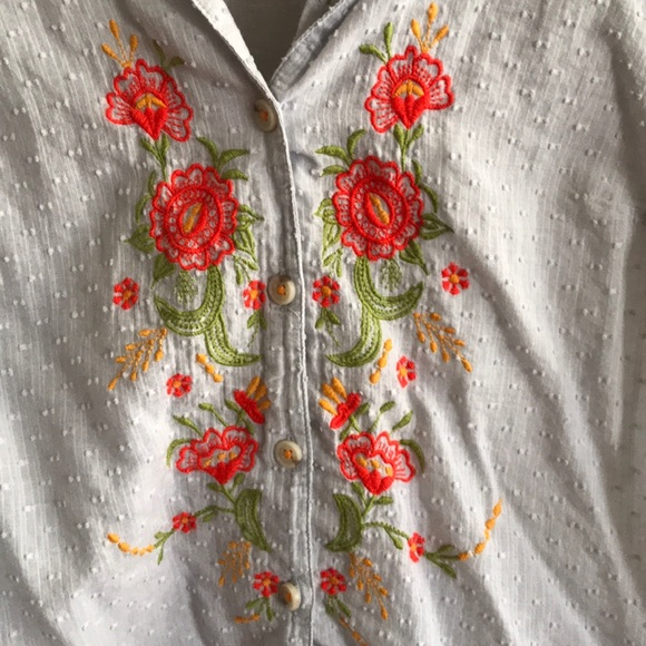 Anthropologie button down top - Picture 3 of 5